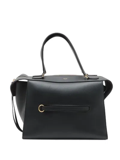 Pre-owned Celine 2010-2020 Ring-detail Tote Bag In Black