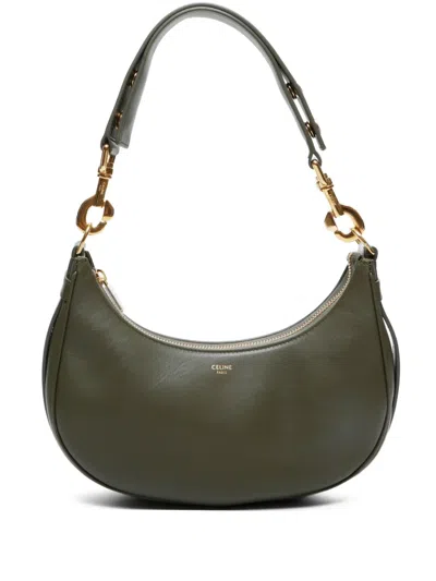 Pre-owned Celine 2010-2020s Ava Shoulder Bag In Green