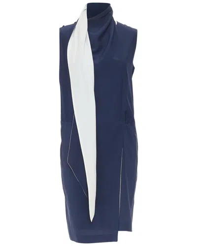 Pre-owned Celine 2010 Double Layer Silk Dress