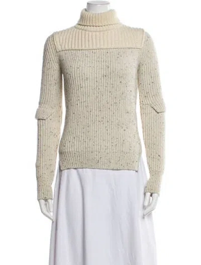 Pre-owned Celine 2010's Wool Sweater In Neutral