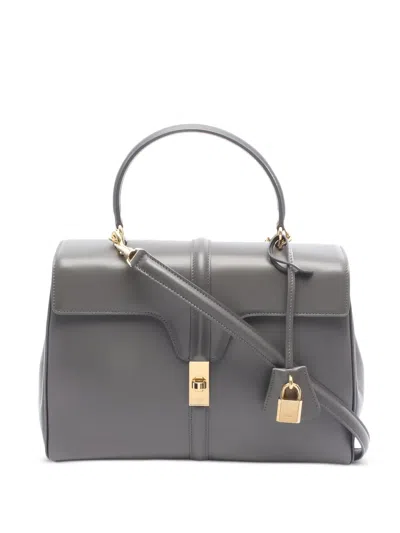Pre-owned Celine 2010s 16 Sais Top-handle Handbag In Gray