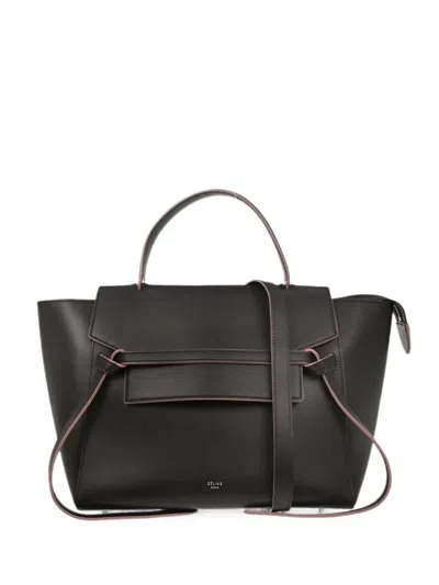 Pre-owned Celine 2010s Belt Tote Bag In 黑色