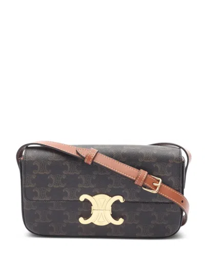 Pre-owned Celine 2010s Claude Shoulder Bag In Brown