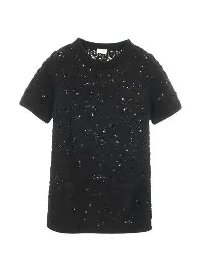 Pre-owned Celine 2010s Crew-neck Dress In Black