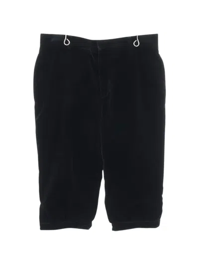 Pre-owned Celine 2010s Cropped Trousers In Black