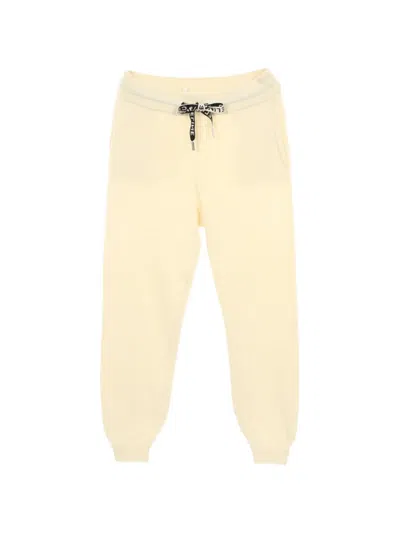 Pre-owned Celine 2010s Knit Drawstring Track Pants In Neutrals