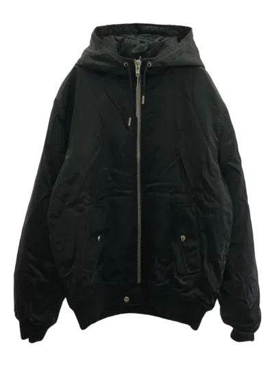Pre-owned Celine 2010s Logo-print Hooded Jacket In Black