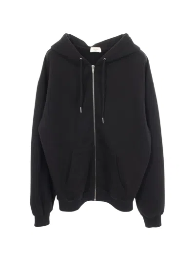 Pre-owned Celine 2010s Logo Zip-up Hoodie In Black