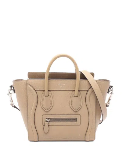 Pre-owned Celine 2010s Luggage Nano Two-way Handbag