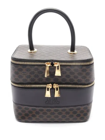 Pre-owned Celine 2010s Macadam Handbag In Brown
