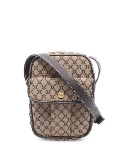 Pre-owned Celine 2010s Macadam Mini Bag In Neutral