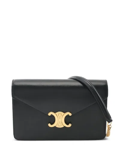 Pre-owned Celine 2010s Margo Wallet In Blue