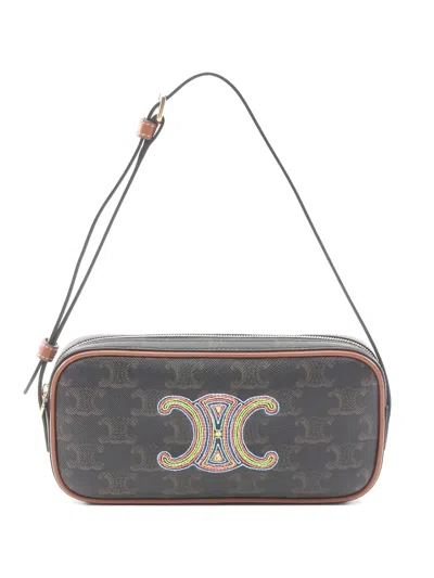 Pre-owned Celine 2010s Mini Camera Shoulder Bag In Brown