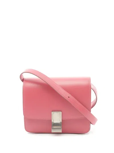 Pre-owned Celine 2010s Small Classic Shoulder Bag In Pink