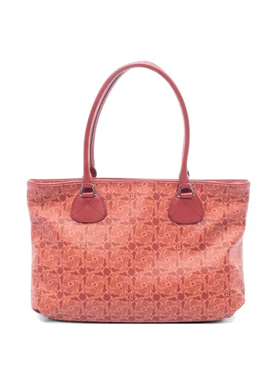 Pre-owned Celine 2010s Sulky Tote Bag In Red
