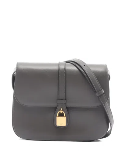 Pre-owned Celine 2010s Tabou Shoulder Bag In Gray
