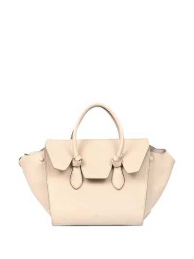 Pre-owned Celine 2010s Tie Knot Handbag In Neutral