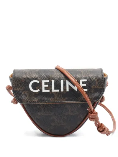 Pre-owned Celine 2010s Triomphe Crossbody Bag