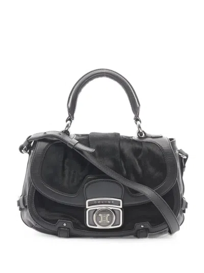 Pre-owned Celine 2010s Unborn Leather Tote Bag In Black
