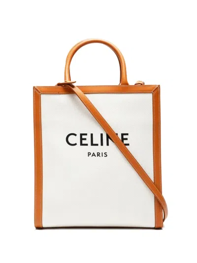 Pre-owned Celine 2010s Vertical Cabas Handbag In Neutral