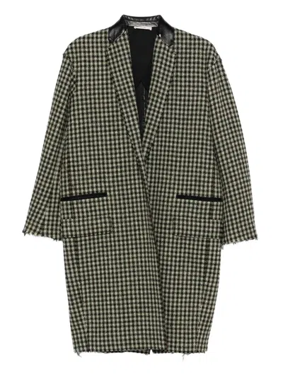 Pre-owned Celine 2010s Wool Coat In Green