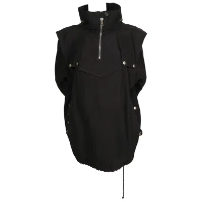 Pre-owned Celine 2011  By Phoebe Philo Deep Navy Blue Anorak Jacket In Cotton