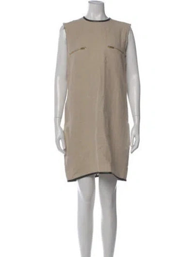 Pre-owned Celine 2011 Knee-length Dress In Neutral