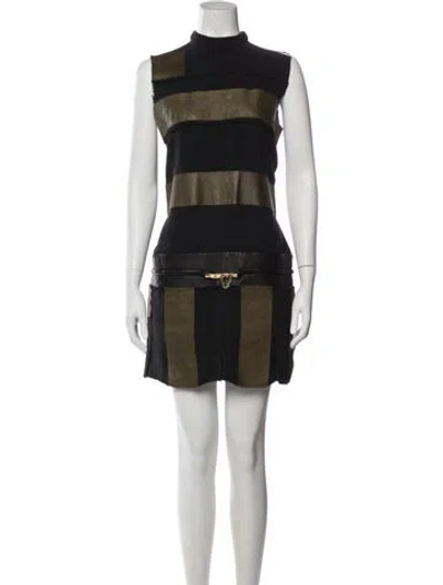 Pre-owned Celine 2011 Mini Dress In Black