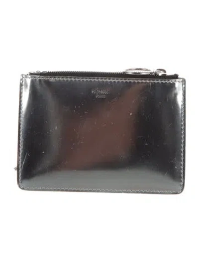 Pre-owned Celine 2012 Leather Wallet In Metallic/silver