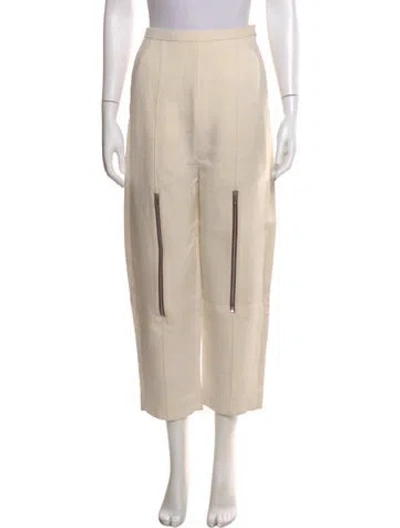 Pre-owned Celine 2012 Straight Leg Pants In Neutral