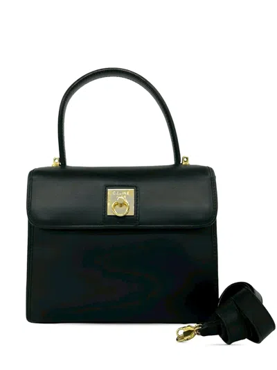 Pre-owned Celine 2013 Leather Satchel In Black