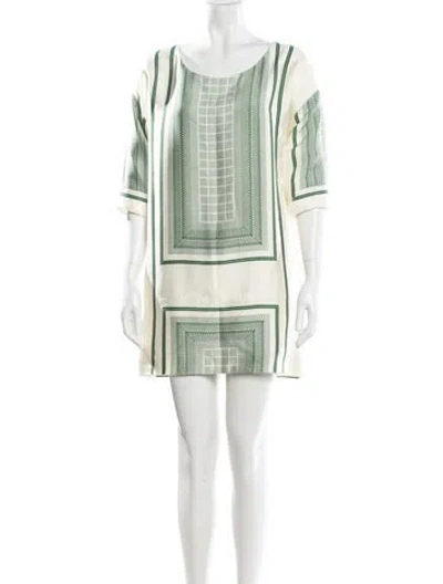 Pre-owned Celine 2013 Mini Dress In Neutral