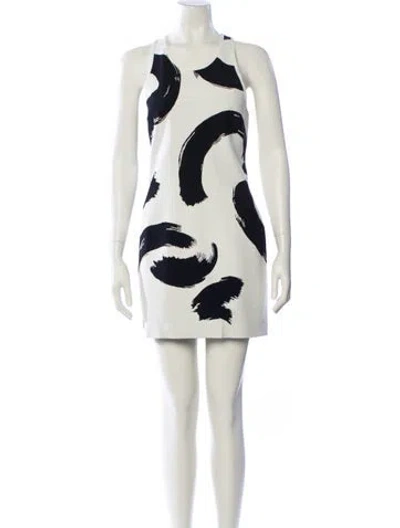 Pre-owned Celine 2014 Mini Dress In Neutral