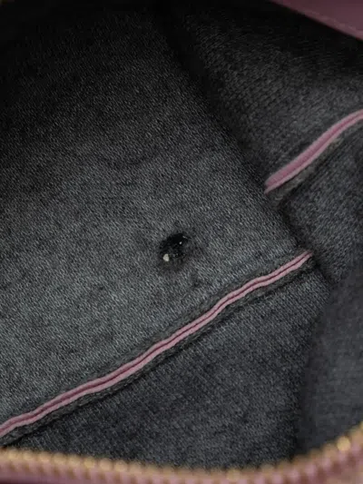 Pre-owned Celine 2014 Small Lambskin Trio Crossbody Bag In Pink