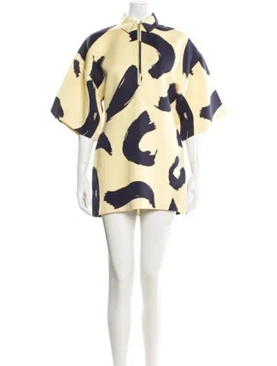 Pre-owned Celine 2014 Wool Top In Multi