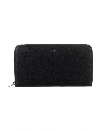 Pre-owned Celine 2015 Leather Wallet In Multi