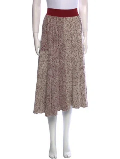 Pre-owned Celine 2015 Midi Length Skirt In Neutral