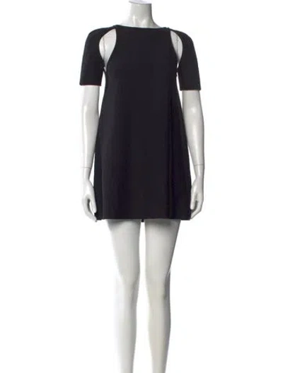 Pre-owned Celine 2015 Mini Dress In Black