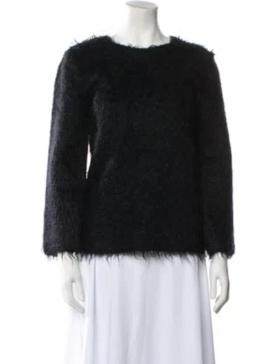Pre-owned Celine 2015 Mohair Sweater In Black