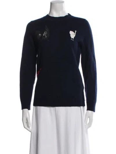 Pre-owned Celine 2015 Wool Sweater In Blue
