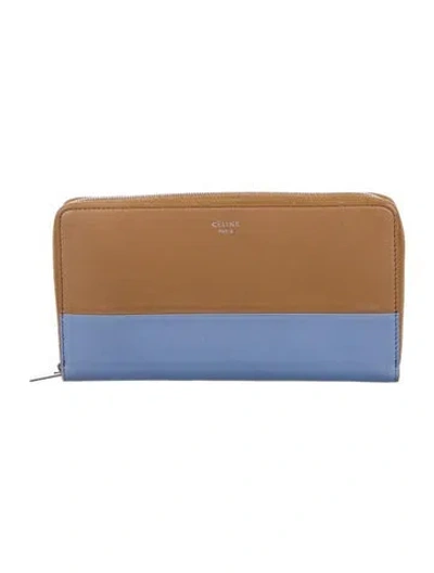 Pre-owned Celine 2016 Bicolor Continental Wallet