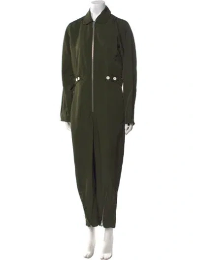 Pre-owned Celine 2016 Jumpsuit In Green