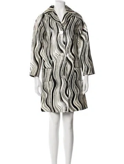 Pre-owned Celine 2016 Pvc Coat In Black