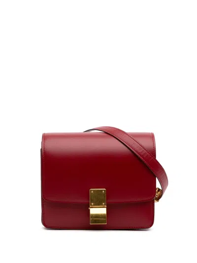 Pre-owned Celine 2016 Small Calfskin Classic Box Crossbody Bag