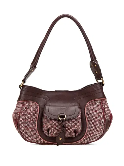 Pre-owned Celine 2016 Tweed Shoulder Bag