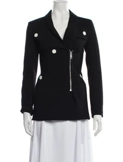 Pre-owned Celine 2016 Wool Blazer In Blue