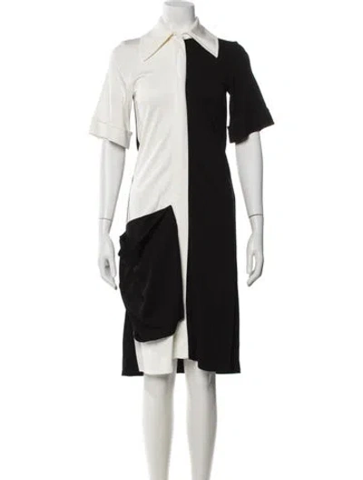 Pre-owned Celine 2017 Knee-length Dress In Multi