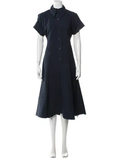 Pre-owned Celine 2017 Knee-length Dress In White