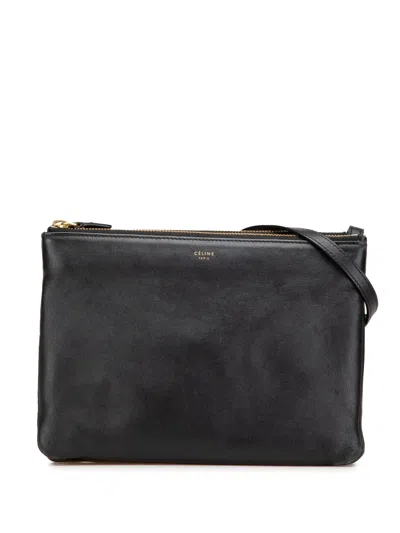 Pre-owned Celine 2017 Large Lambskin Trio Crossbody Bag