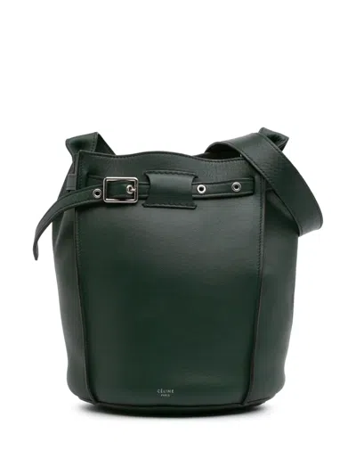 Pre-owned Celine 2017 Leather Big Bag Bucket Crossbody Bag